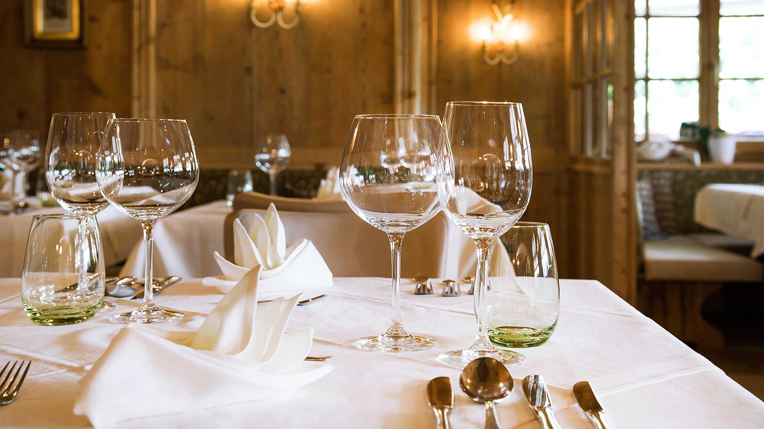 Hocheder Restaurant Gedeck