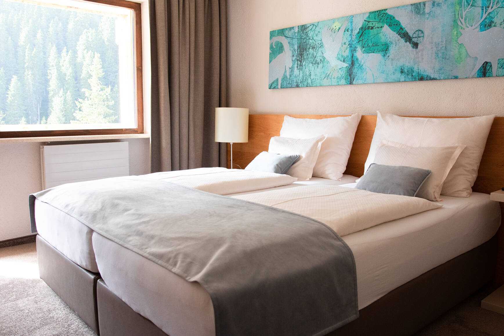 Zirbenhof Zimmer Doppel Panorama Alpine