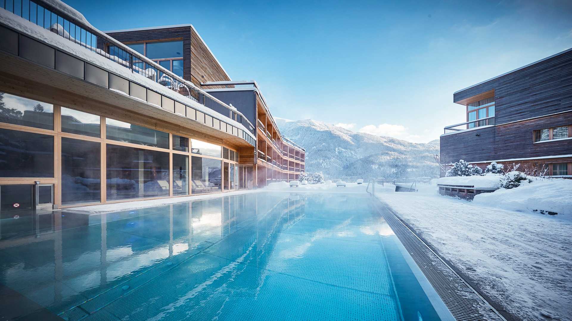 Kronthaler Pool Winter