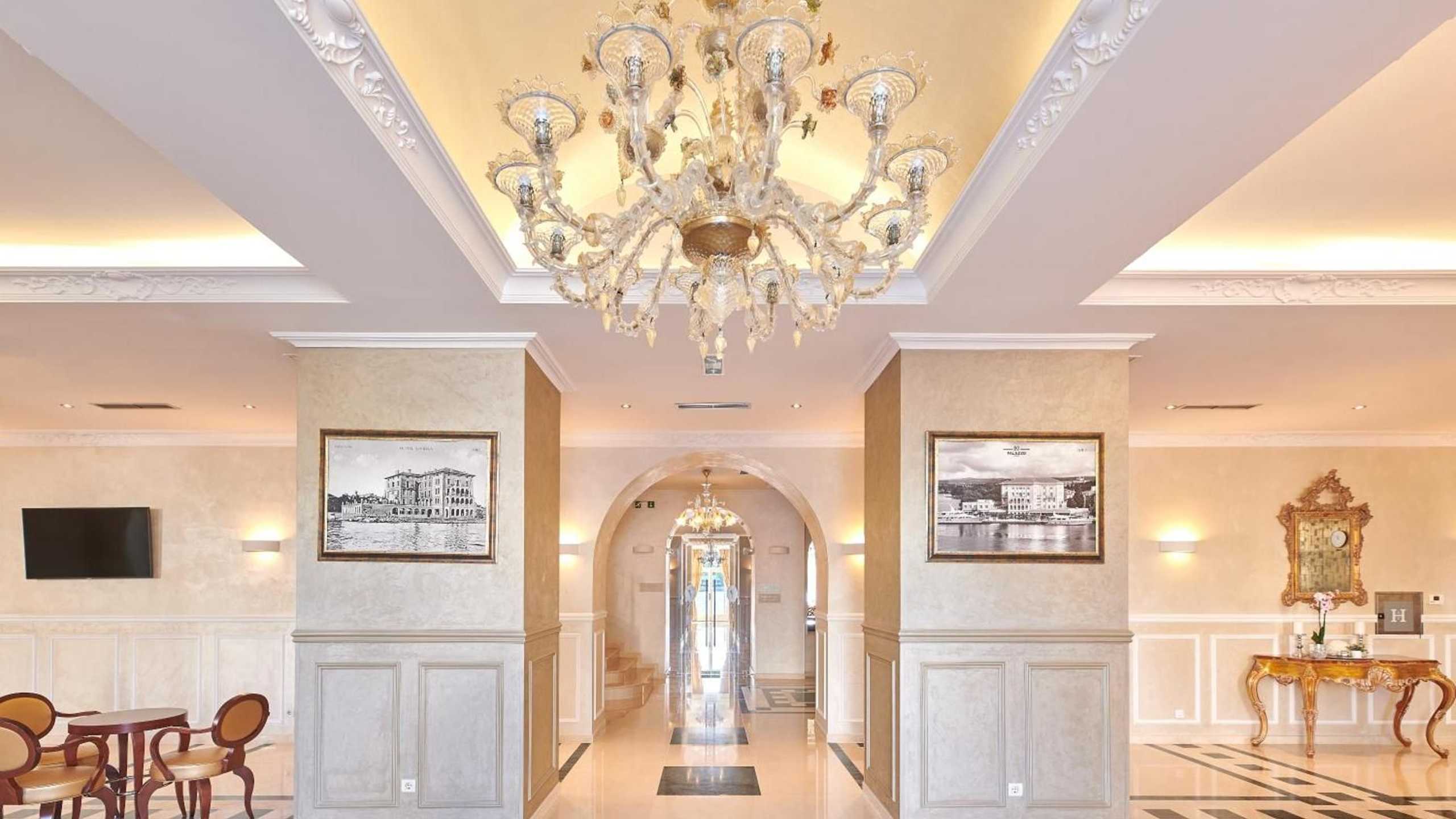 Porec Hotel Eingangsbereich