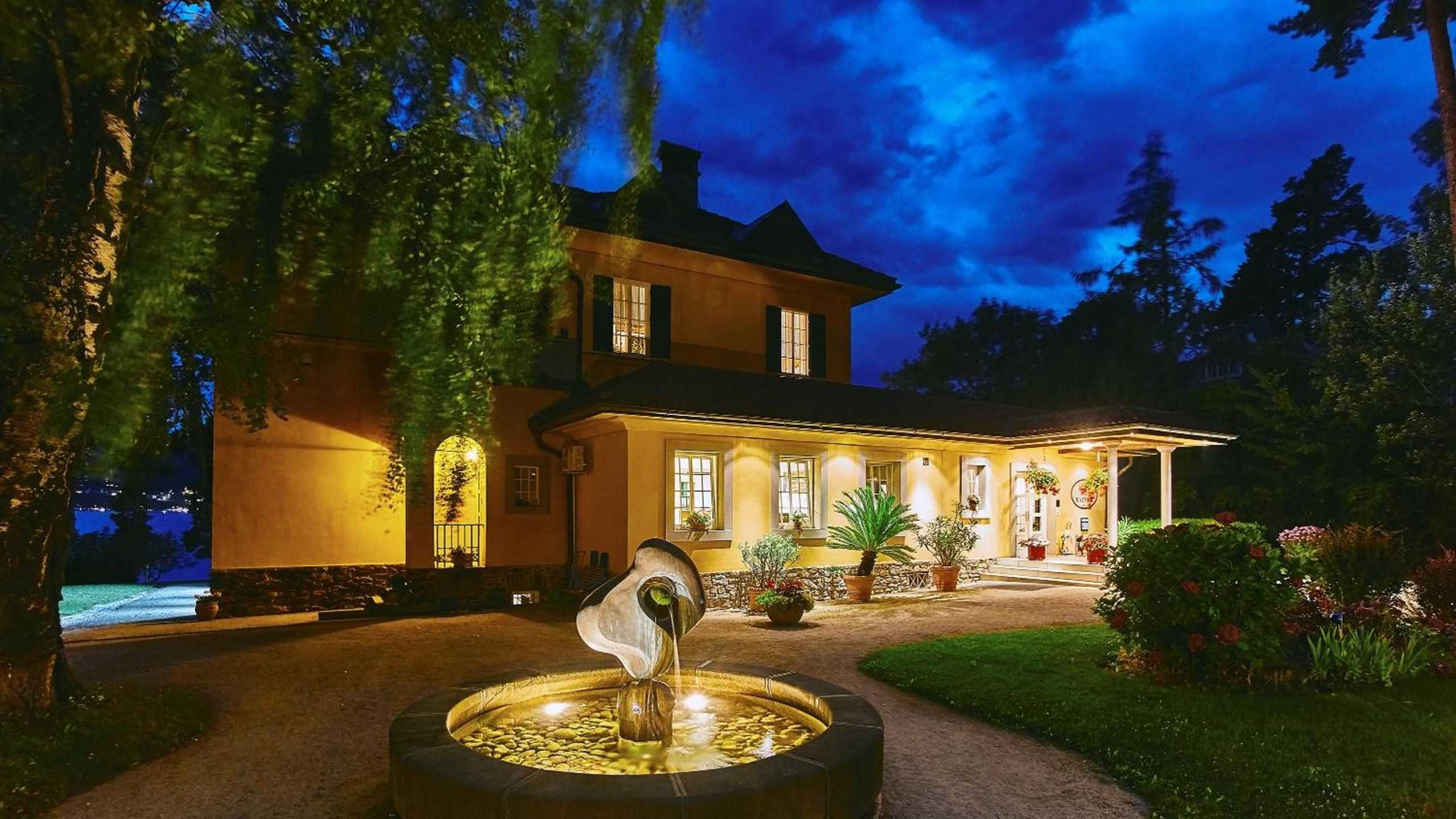 Villarainer Hotel Abend