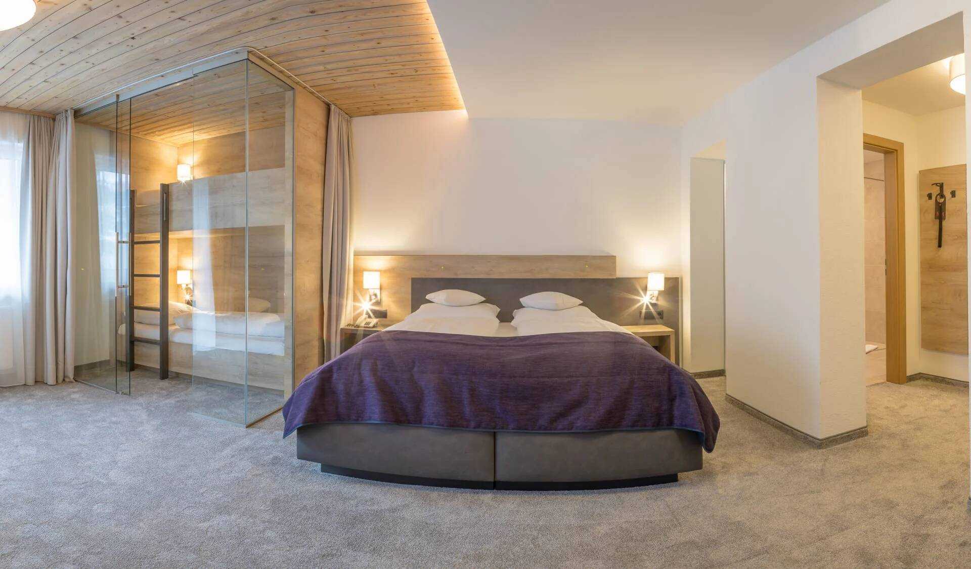 Kosis Zimmer Royal Juniorsuite Stockbett2