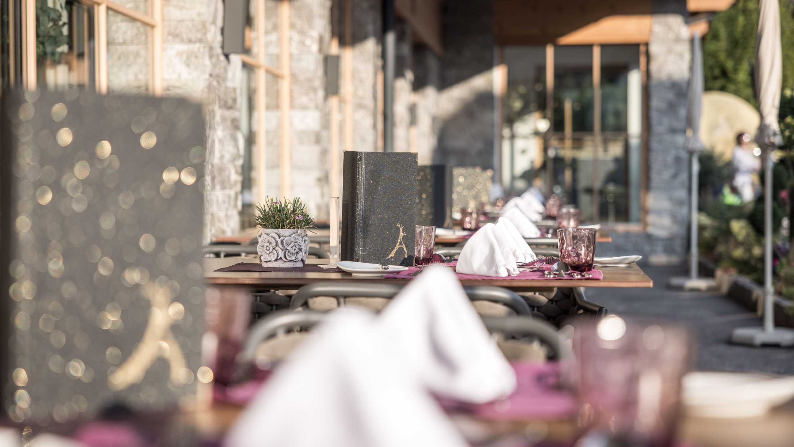 Alpbacherin Restaurant Terrasse