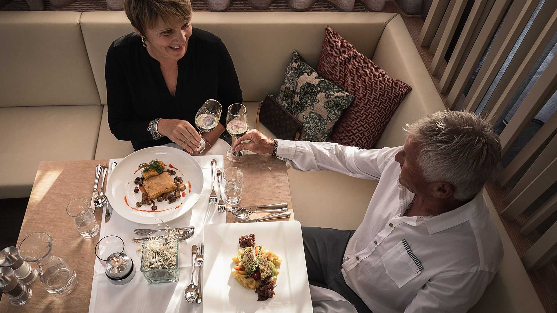 Legenstein Restaurant Paar