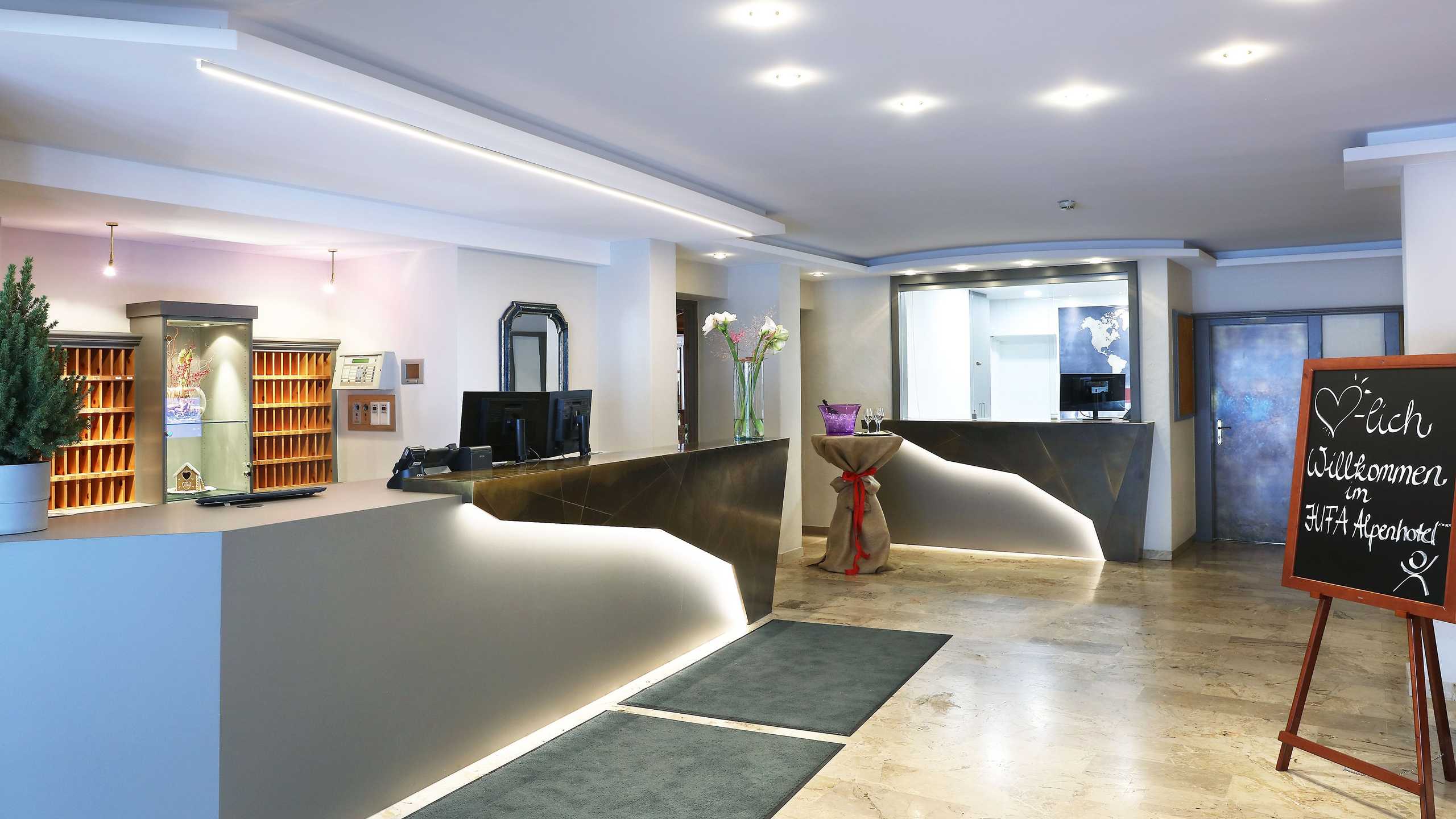 Jufa Saalbach Rezeption