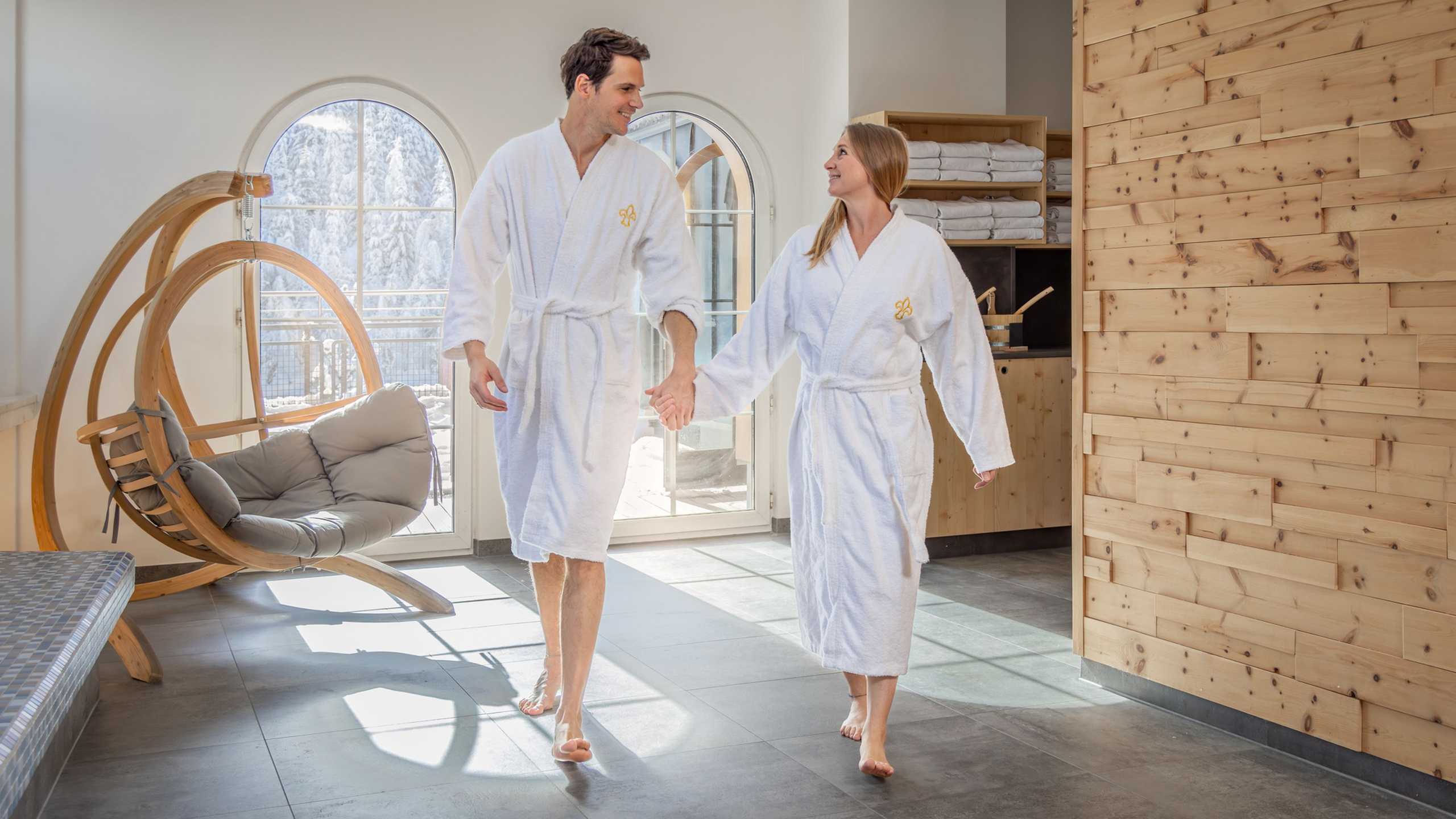 Jufa Saalbach Wellness Paar