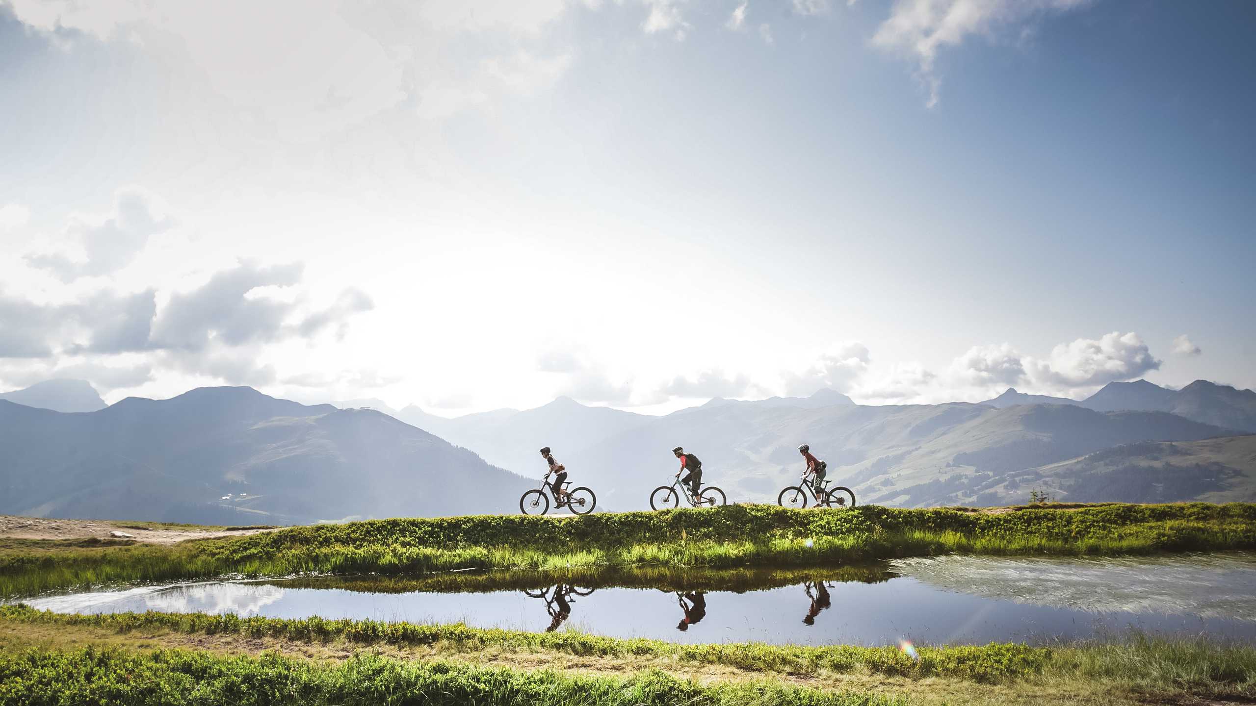 Saalbach Hinterglemm Scenic Hacklbergtrail In Saalbach