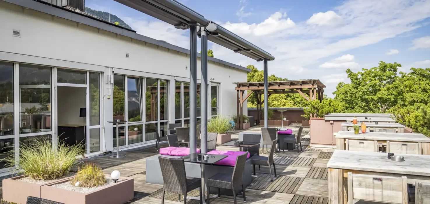 Bayernvital Skybar Terrasse