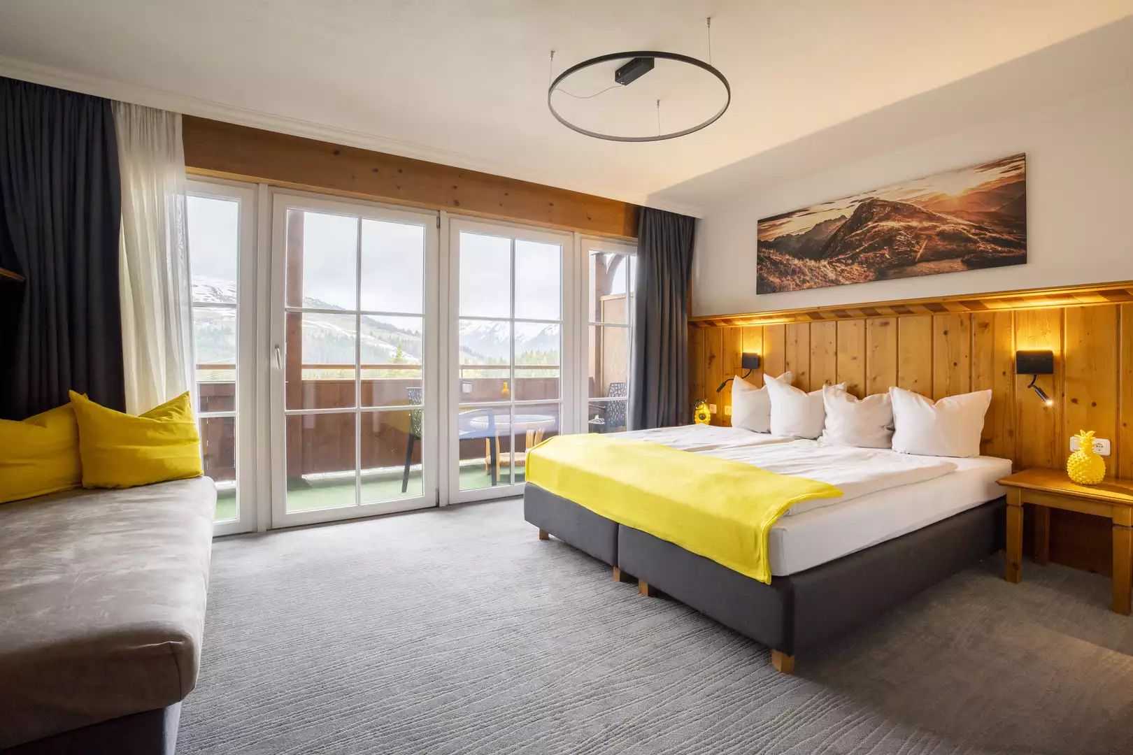 Alpenwelt Zimmer Superior Bergblick