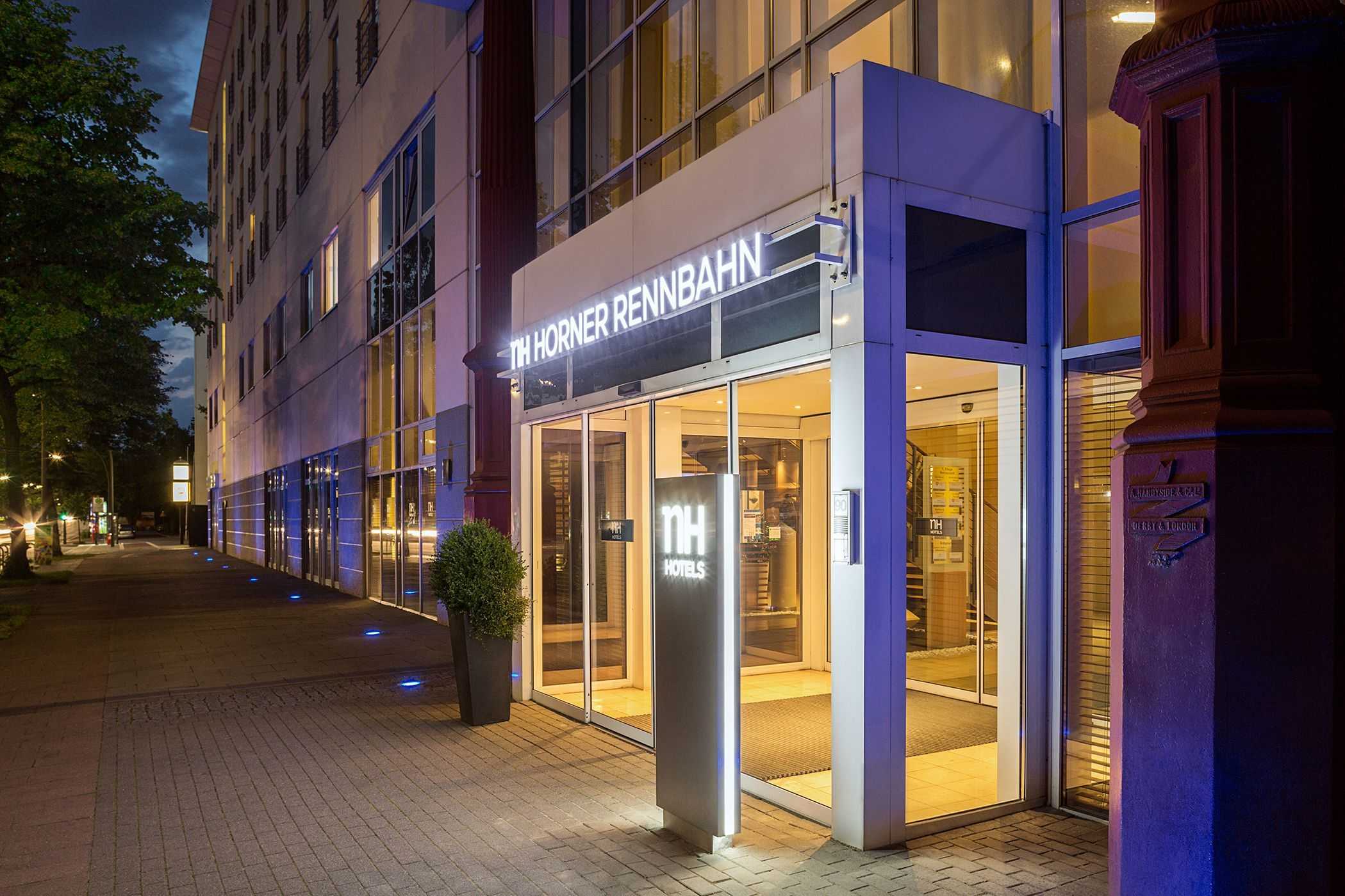 Nhhamburg Rennbahn Hotel Eingang
