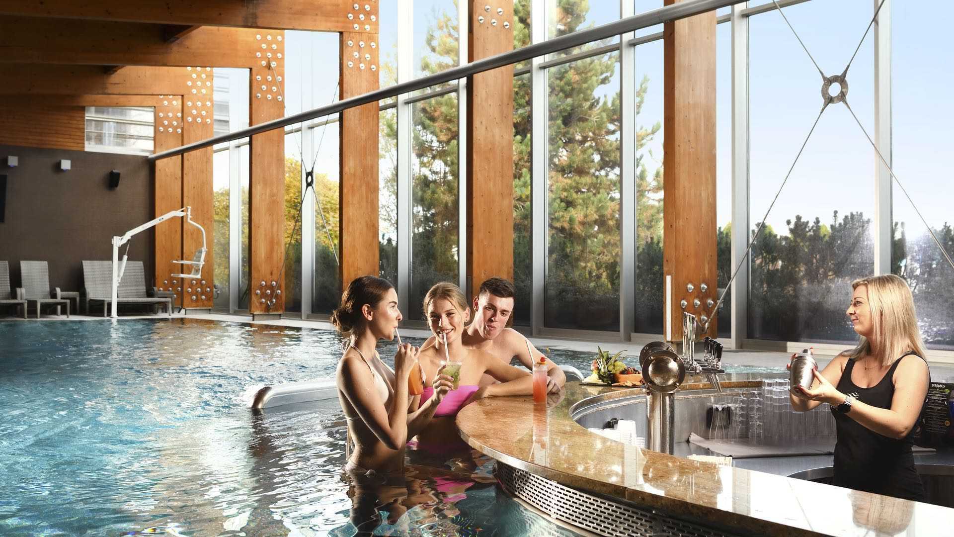Aquacity Seasons Wellness Hallenbad Bar