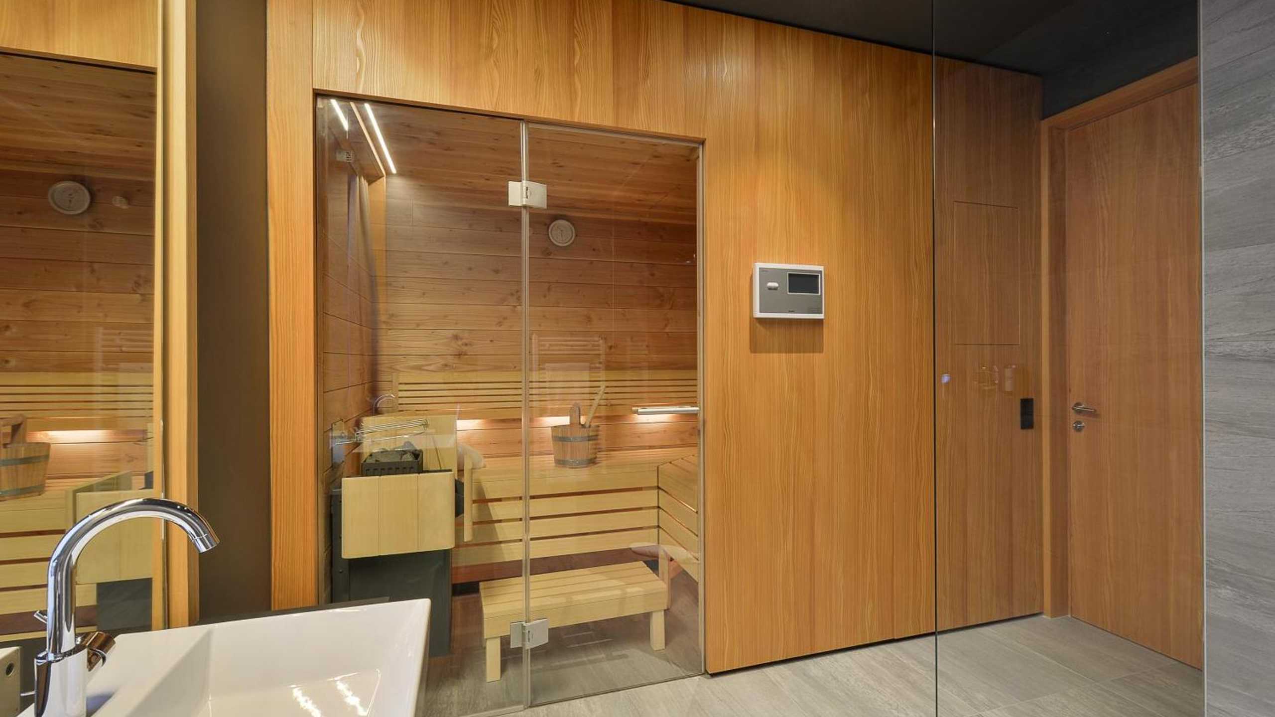 Fuxbau Zimmer Lodge Sauna