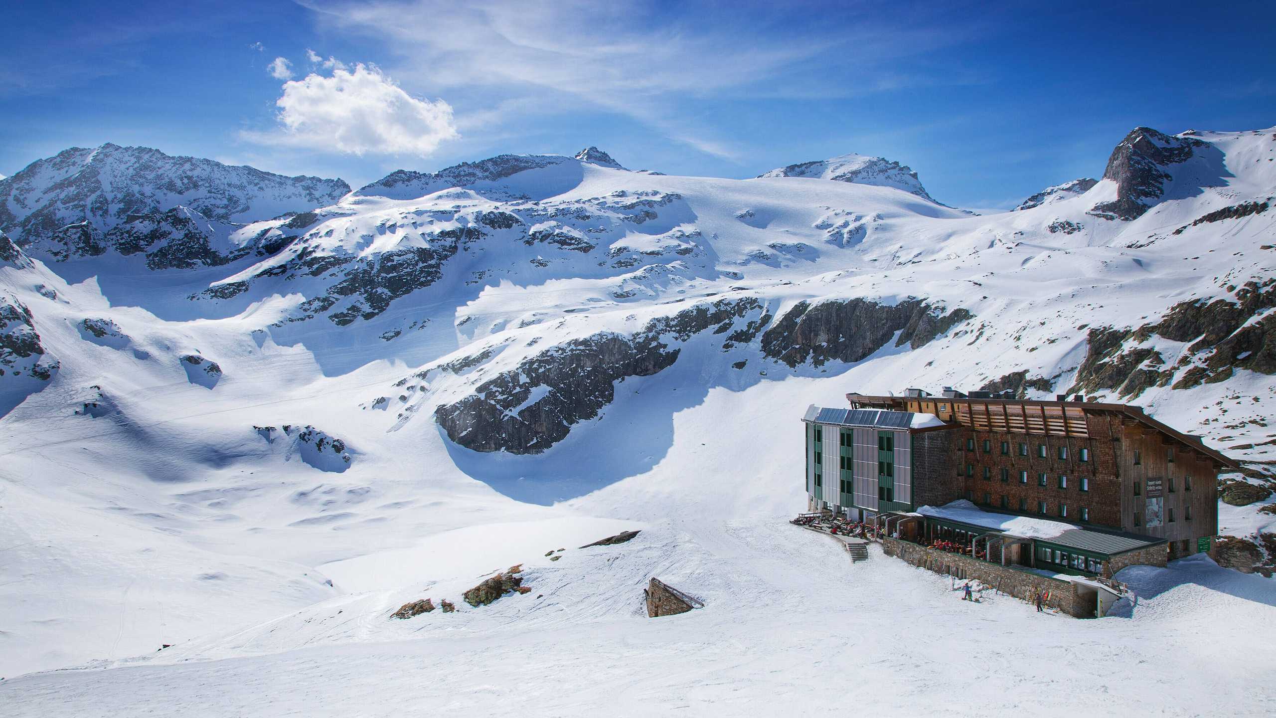 Rudolfshuette Hotel Winter3