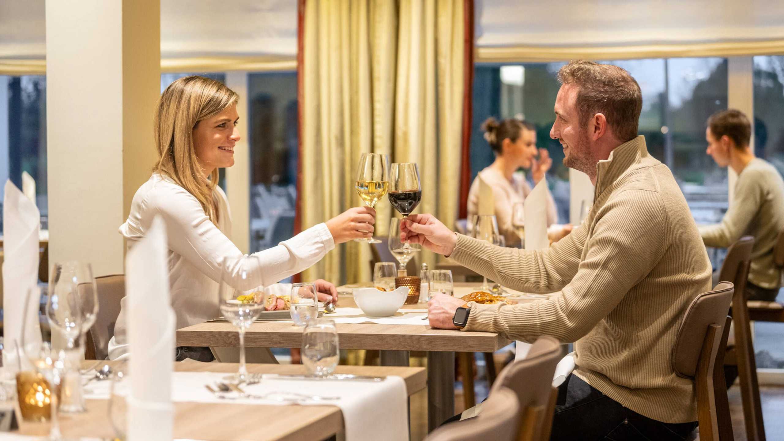 Heckenhof Restaurant Paar