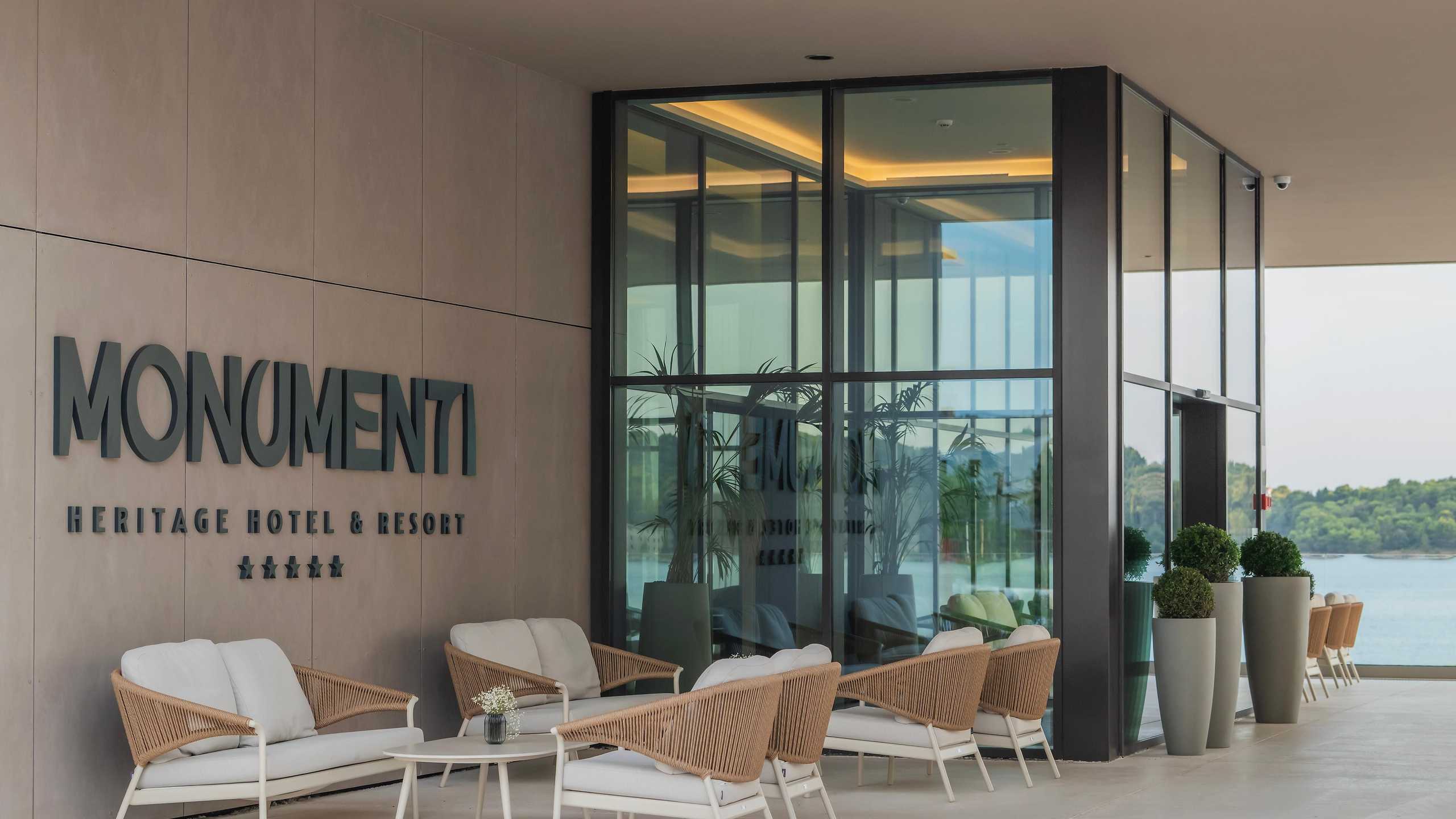 Monumenti Hotel Eingang