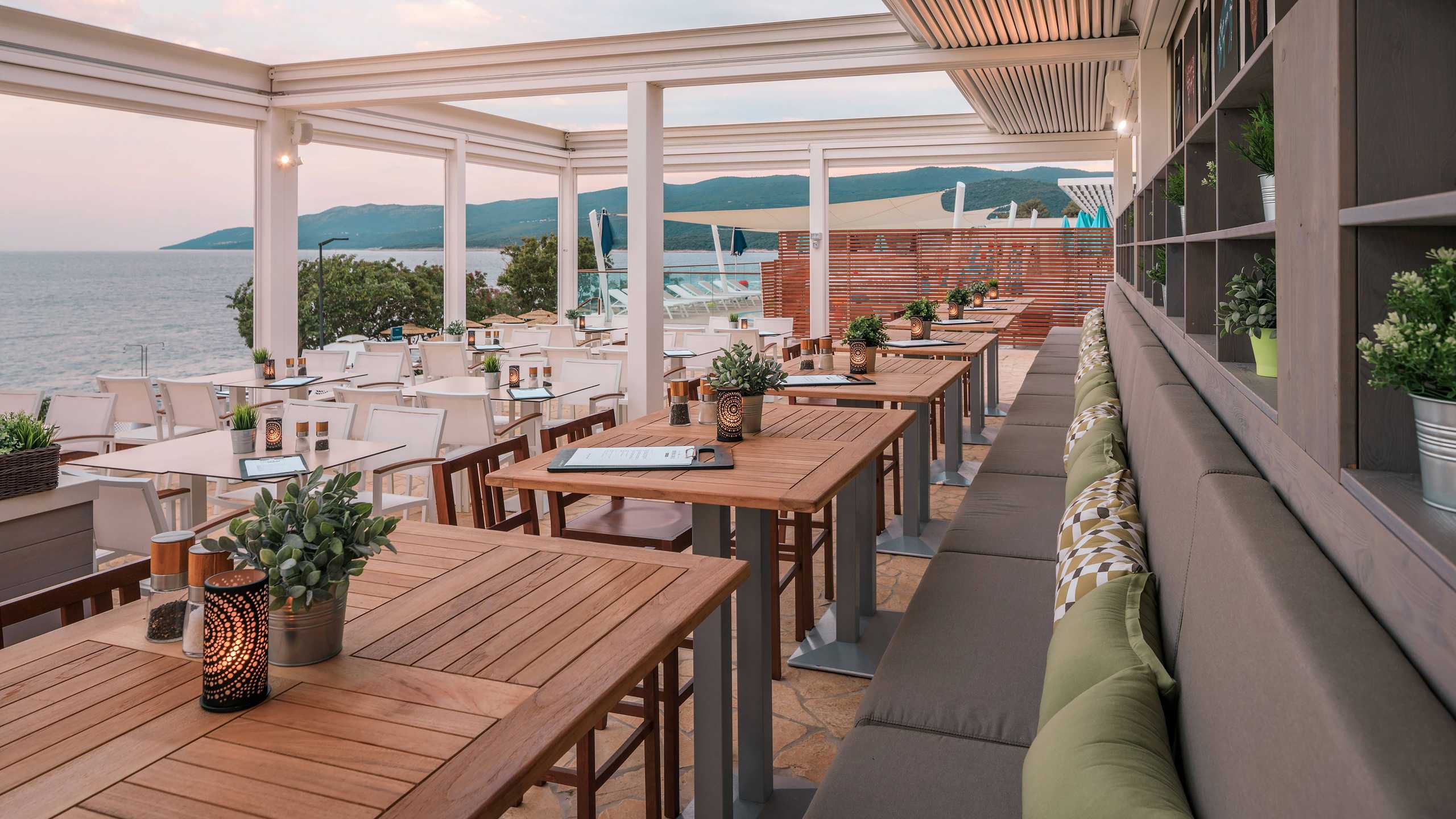 Valamar Bellevue Restaurant Terrasse