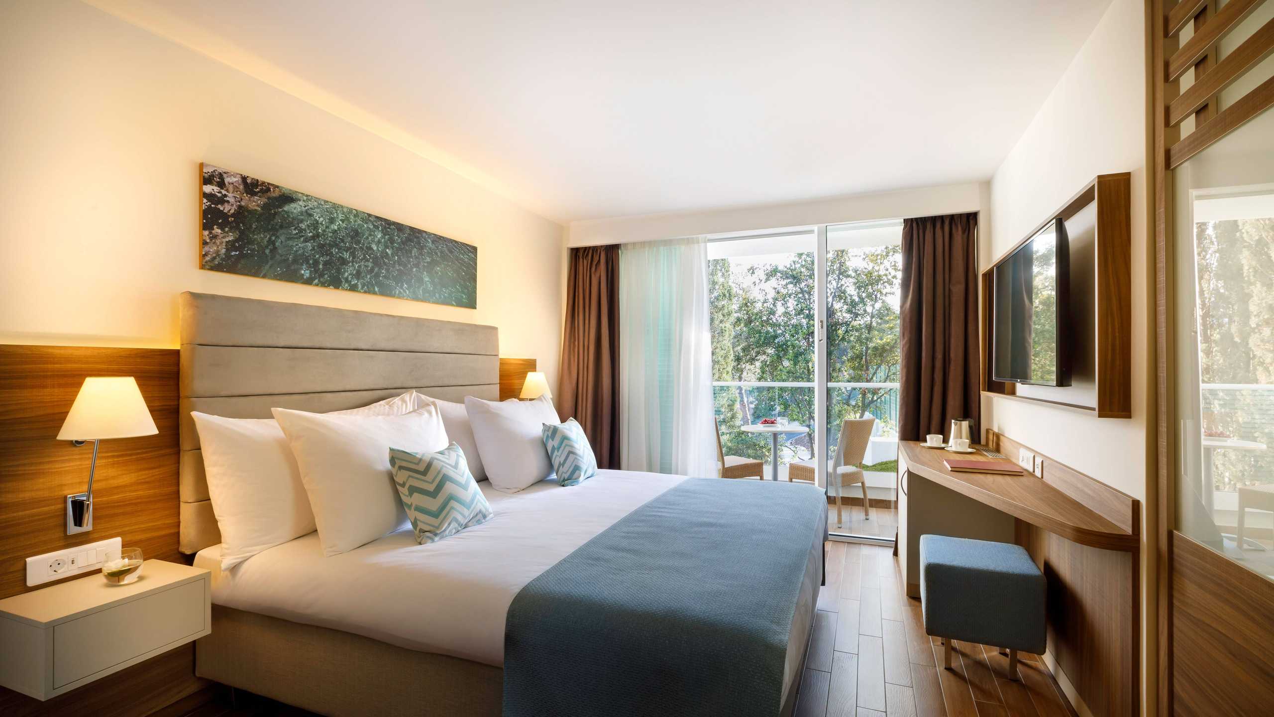 Valamar Bellevue Zimmer Premium Balkon Seaview2