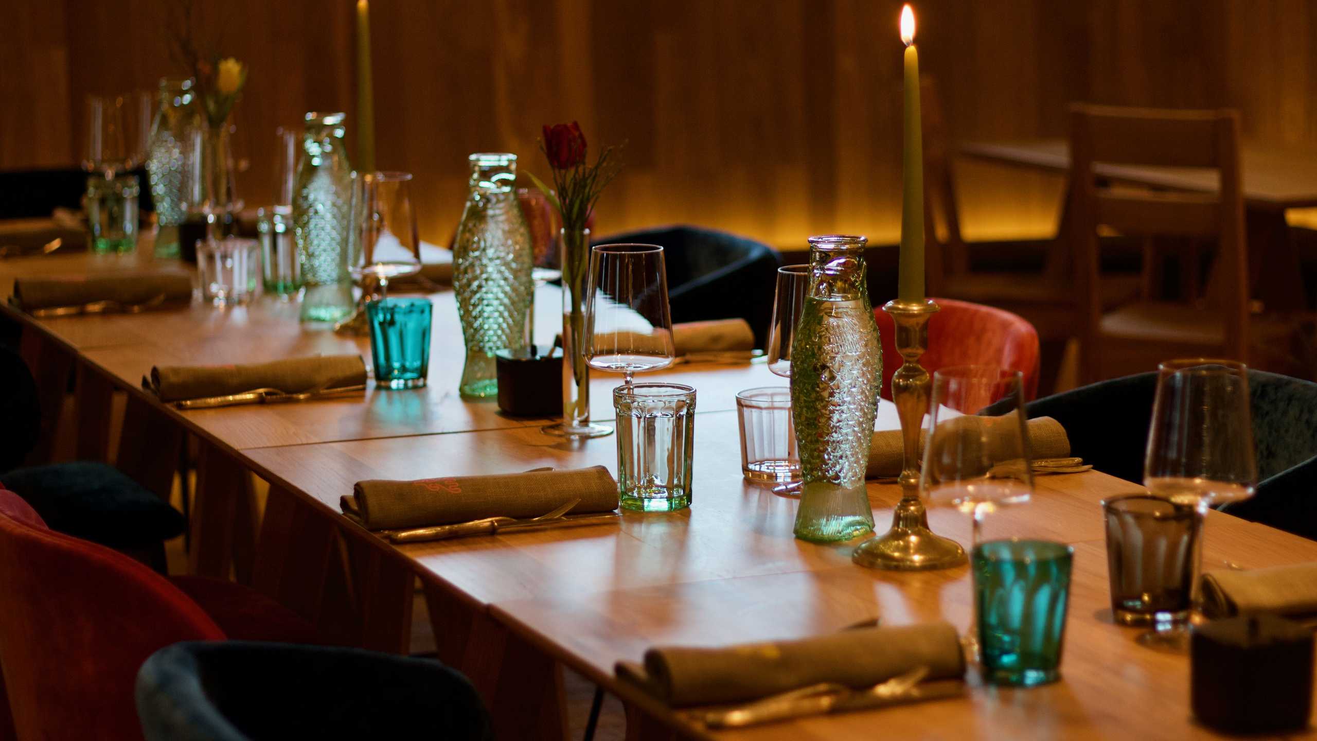 Blue Restaurant Gedeck2