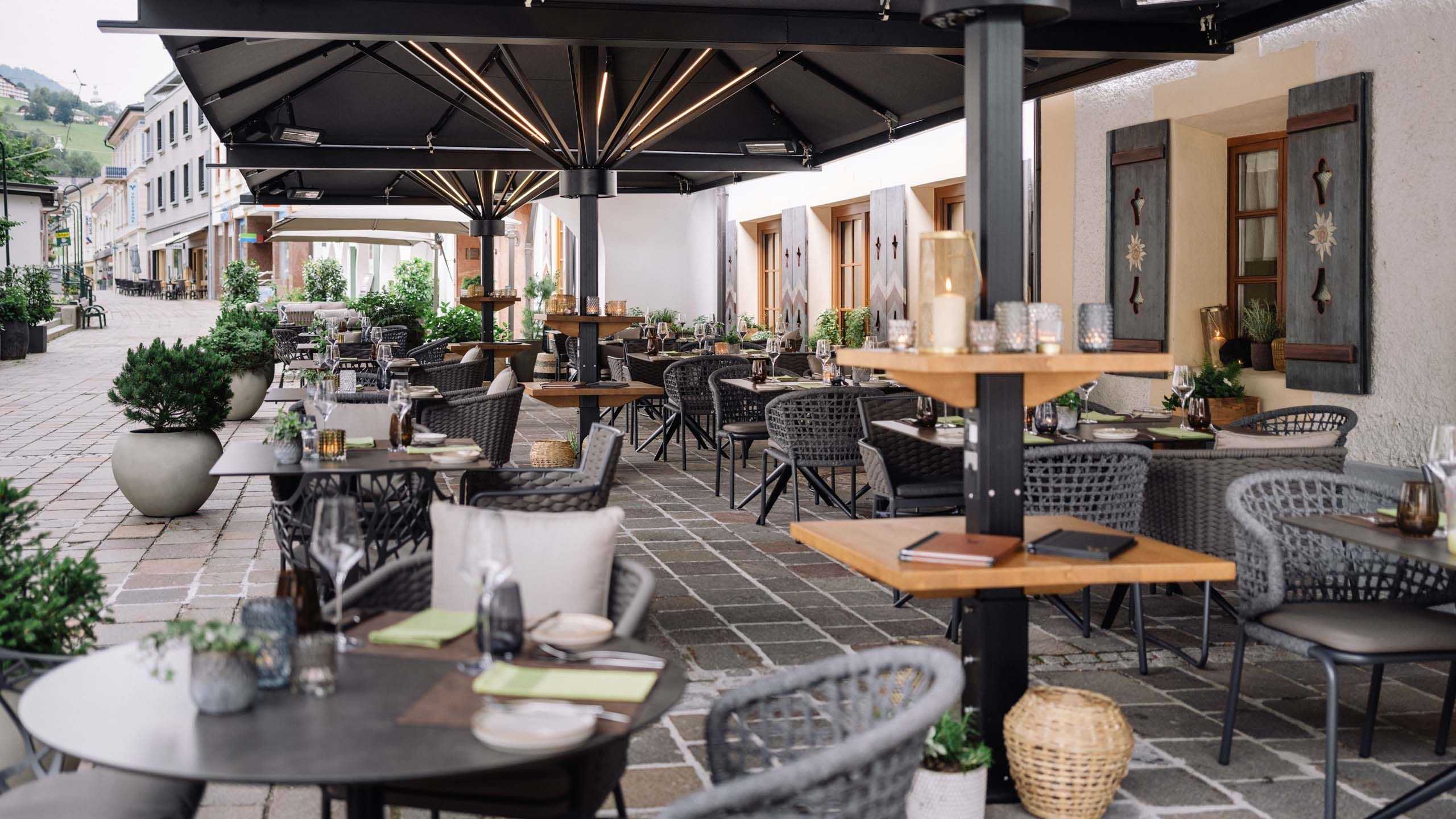 Johann Restaurant Terrasse