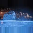 Postamsee Pool Abend