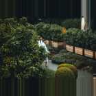 Legestein Garten Paar