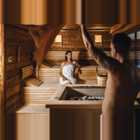 Legestein Wellness Sauna Paar