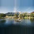 Uebergossene Teich Yoga