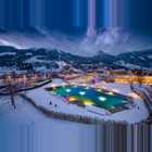 Gastein Alpentherme Panorama Winter