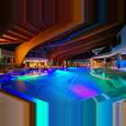 Aquacity Seasons Wellness Hallenbad Abend
