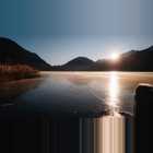 Neusacherhof Umgebung See Winter2