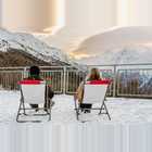 Hannigalp Terrasse Winter