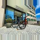 Federwerk Hotel Eingang Bikes
